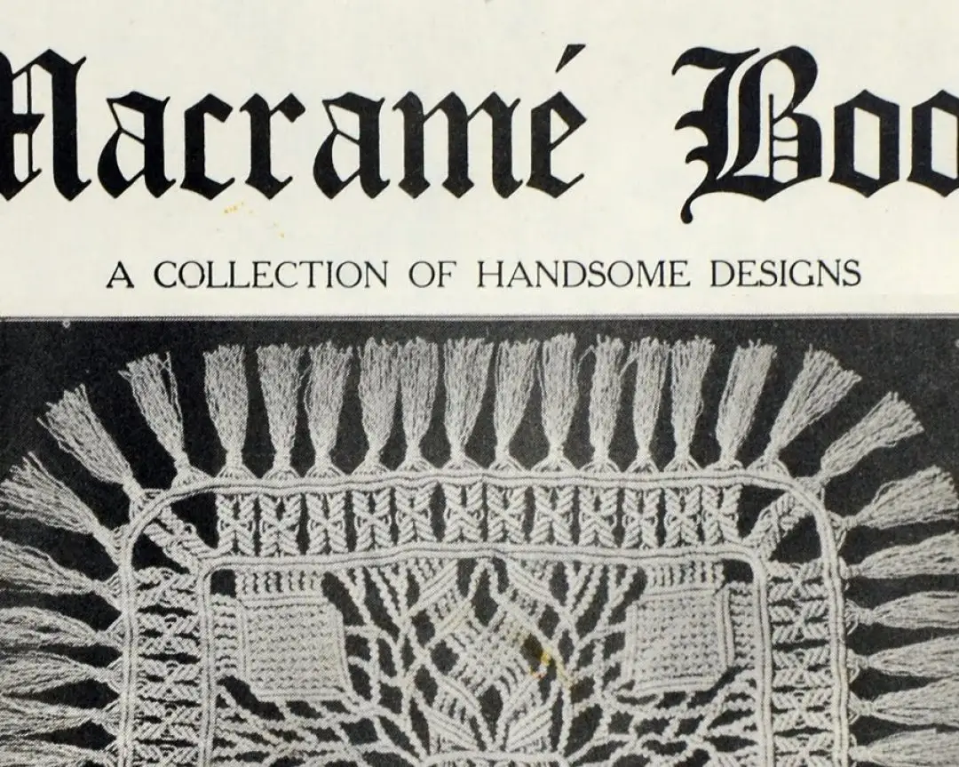 Macramé Book: Collection of Handsome Designs