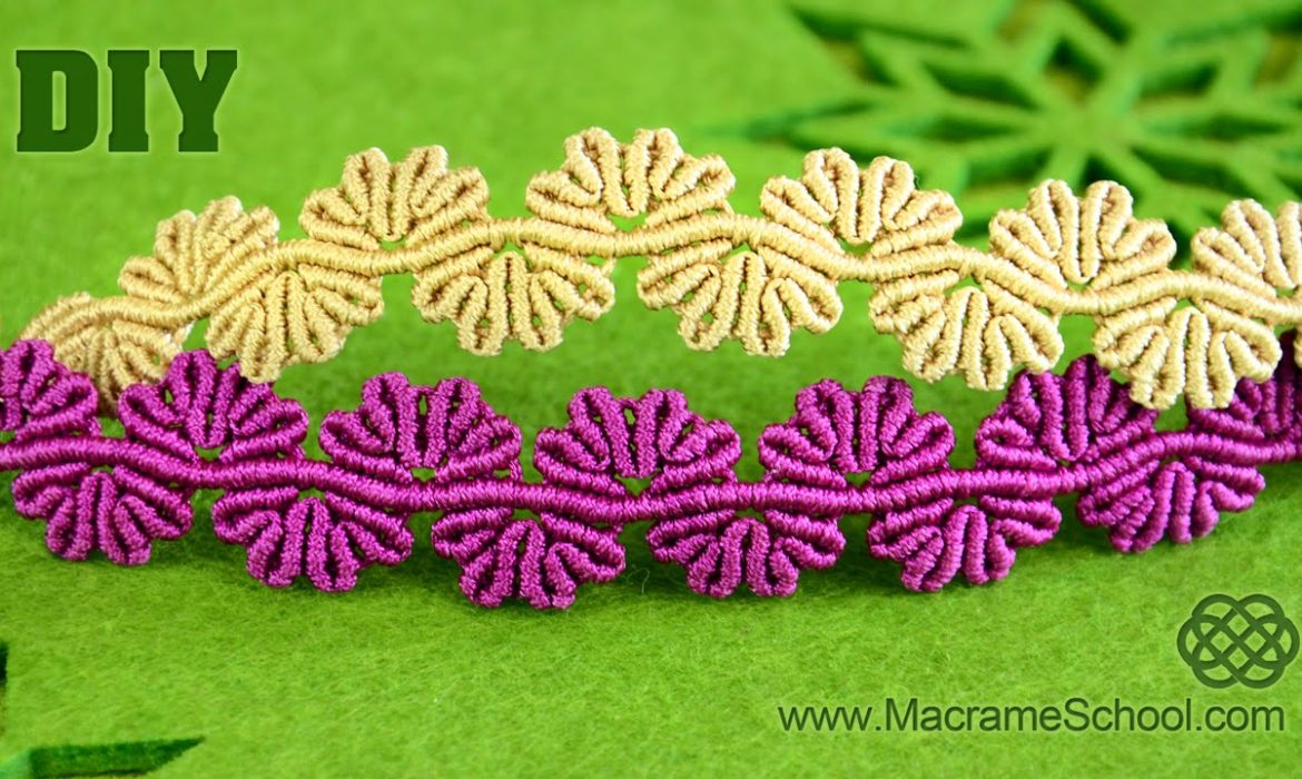 Wavy Flower Lace Bracelet