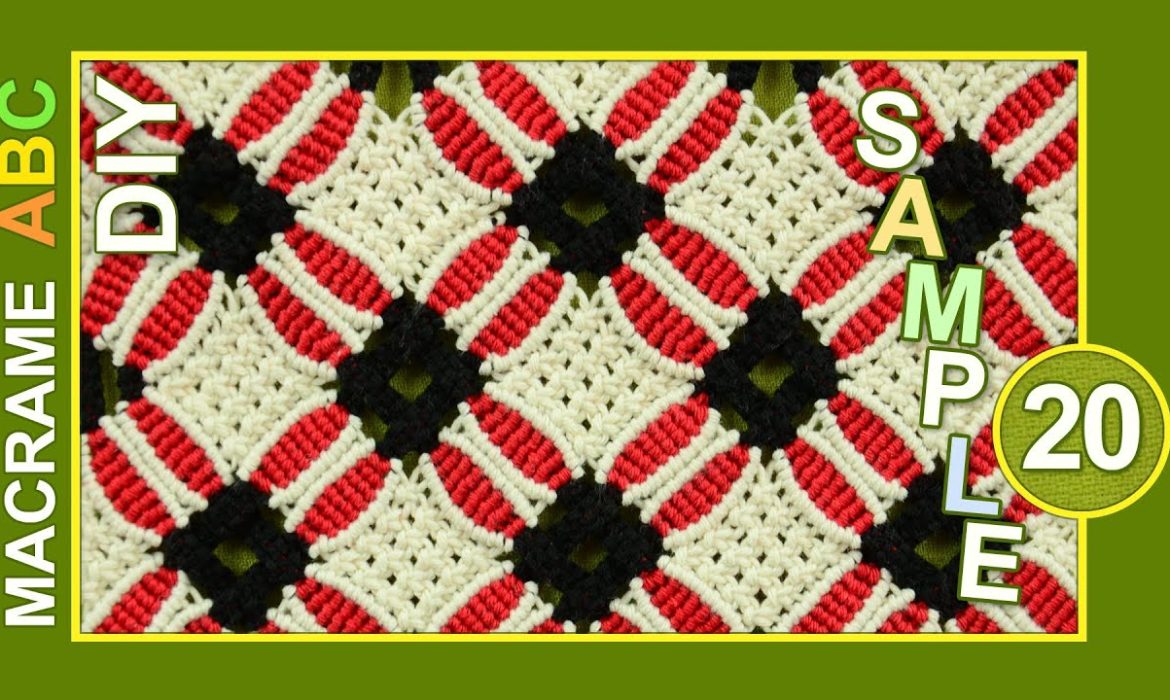 Macrame ABC – Pattern sample #20