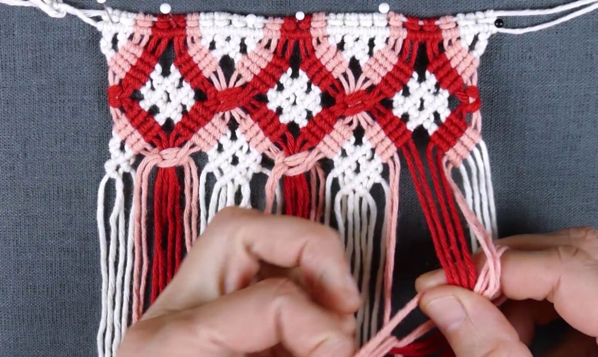 Macrame ABC – Pattern sample #27