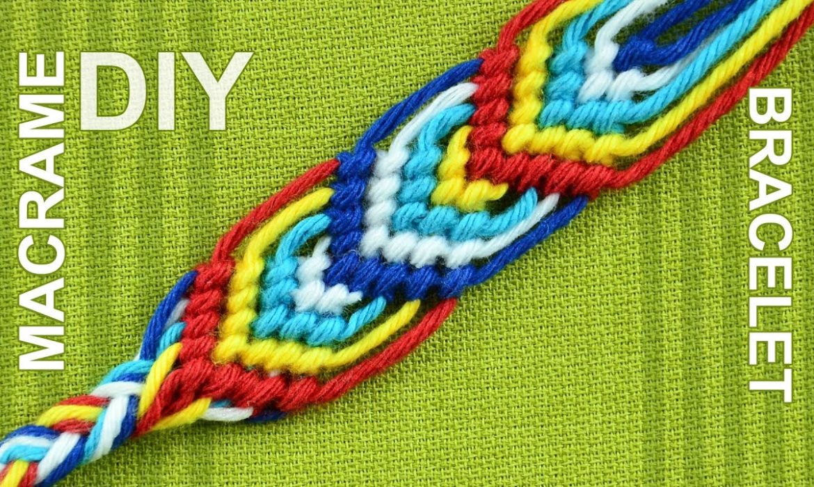Macrame Leaves – Friendship Bracelet