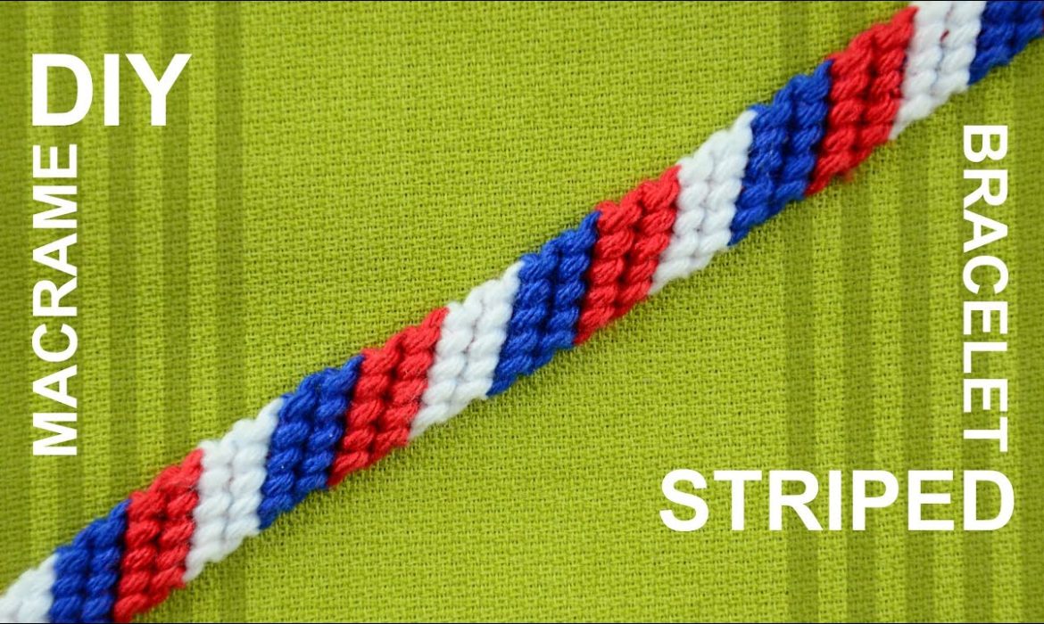 How to Make a Candy Stripe Bracelet