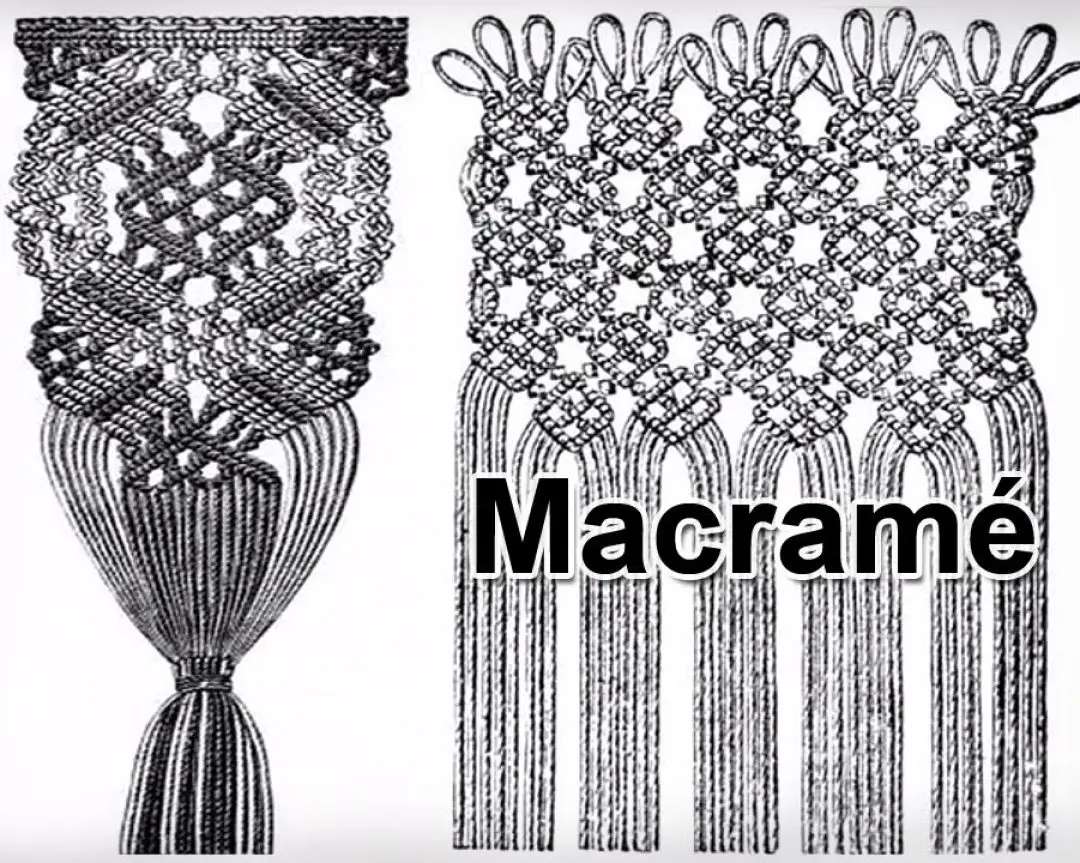 Classic Macramé knots and patterns from ancient times