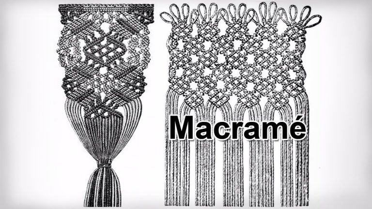Classic Macramé knots and patterns from ancient times - Macrame School ...