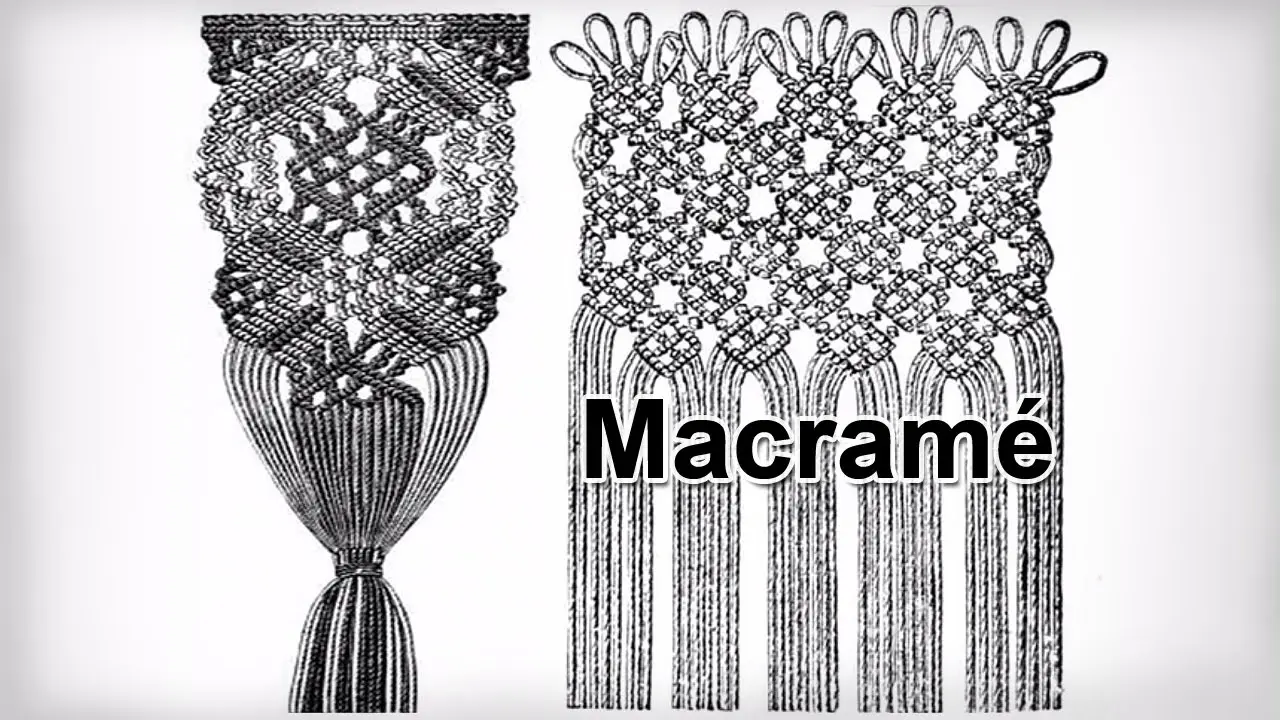 Classic Macramé knots and patterns from ancient times