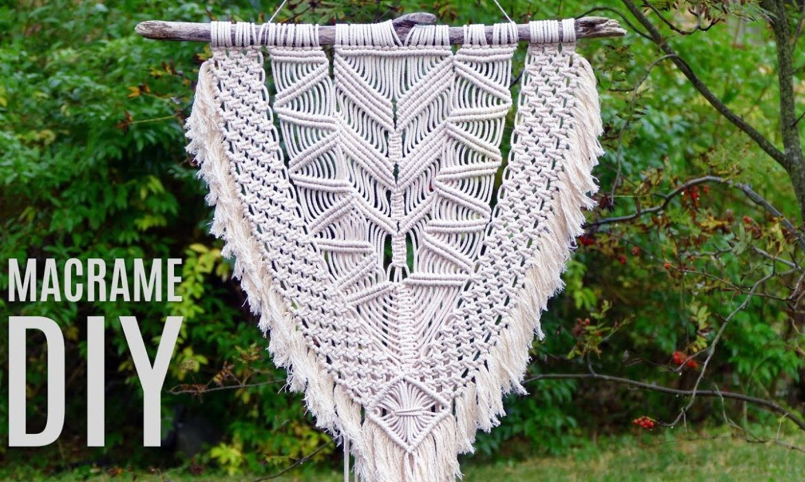 Macramé Wall Hanging Tutorial