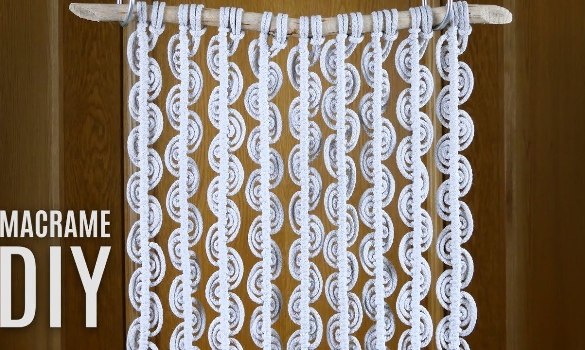Wavy Macrame Wall Hanging DIY