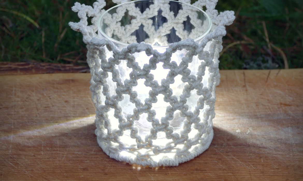 DIY Boho Vase – Macrame Light Tutorial