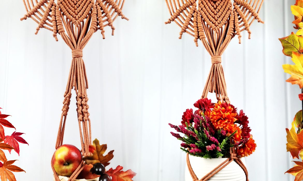 Macrame Bat - Plant Hanger
