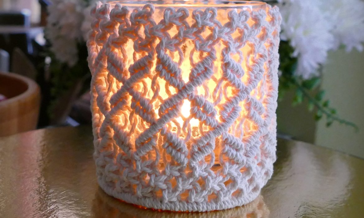 DIY Macrame Light Cover – Boho Style Lighting Ideas