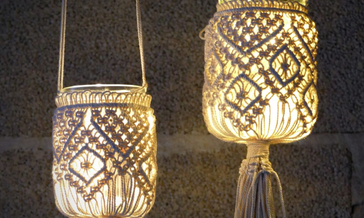 Hanging Macrame Lantern Tutorial – Home Decorating Ideas
