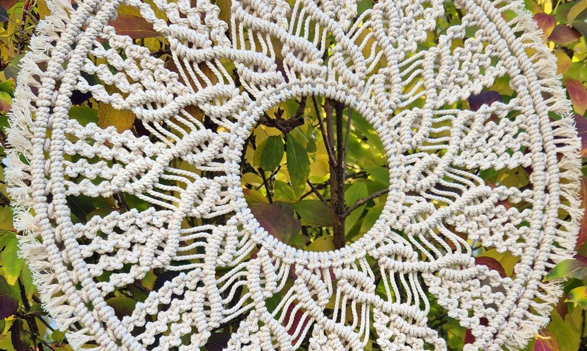 Macrame Circle Pattern – Sun Dream Catcher Mandala