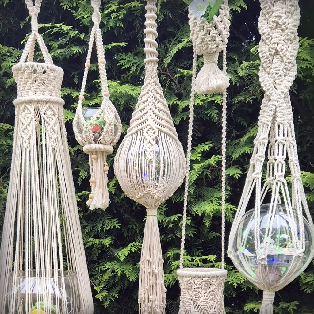 macrame lanterns