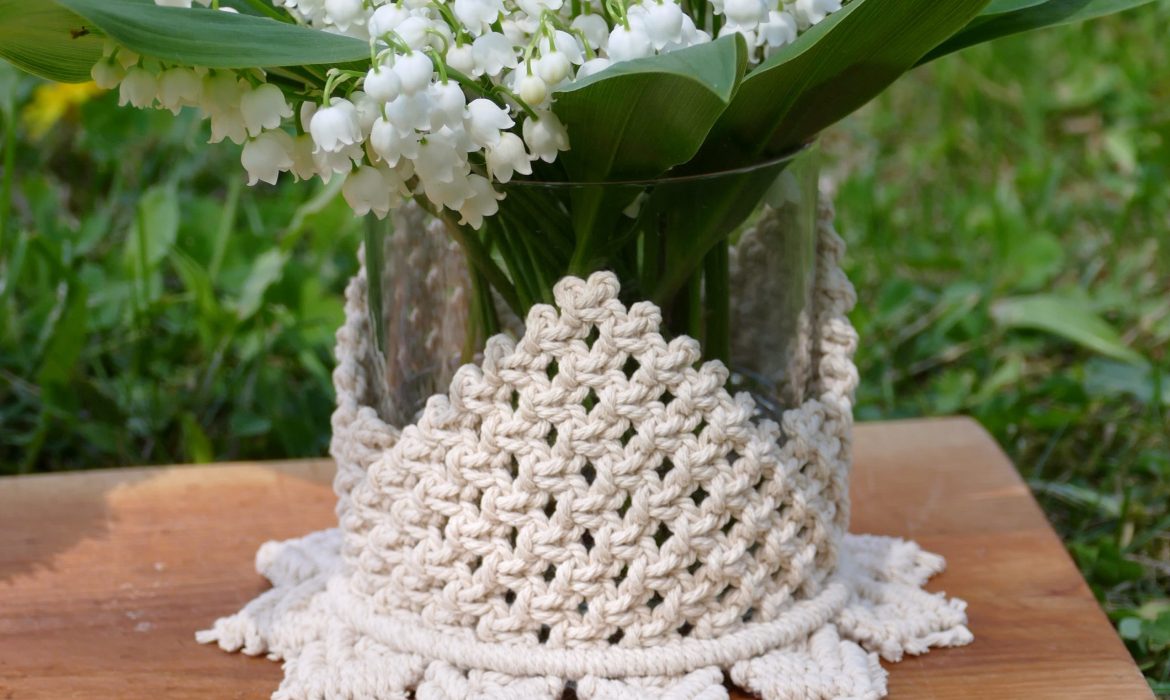DIY Macrame Vase / Tealight