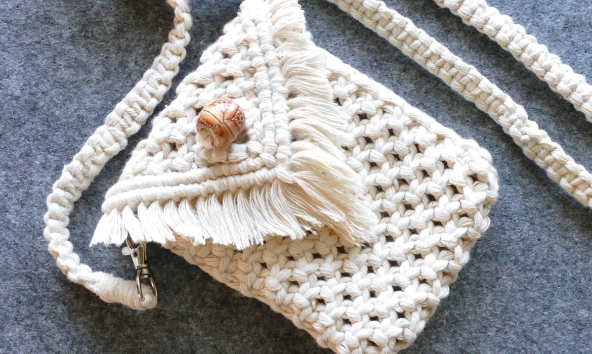 Macrame Phone Bag