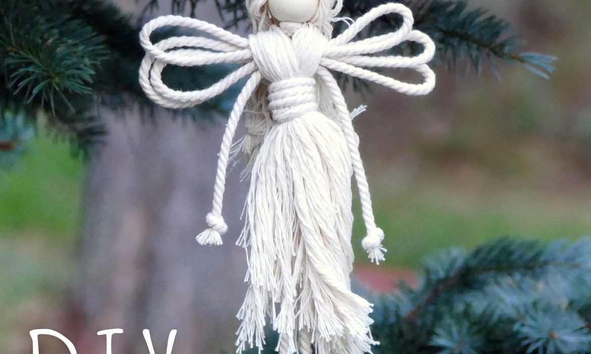EASY DIY ANGEL – Christmas Craft ideas