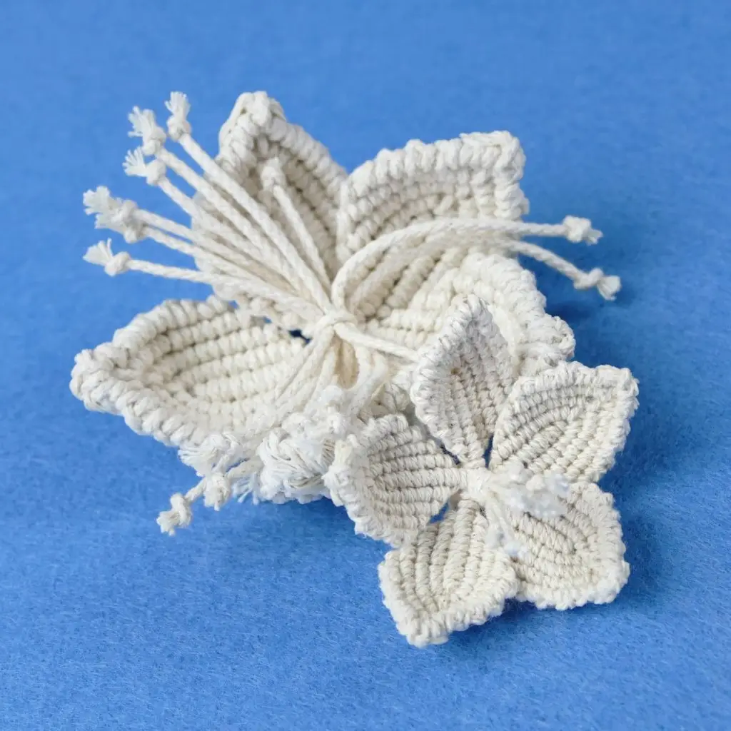 macrame flowers