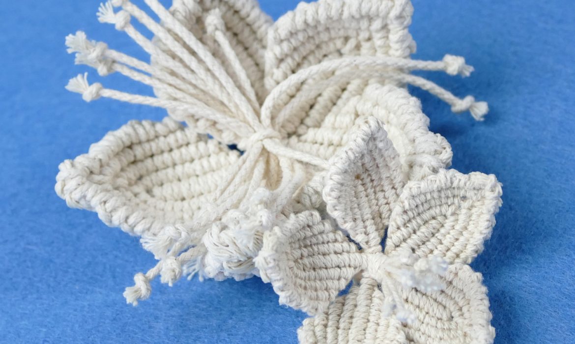 macrame flowers