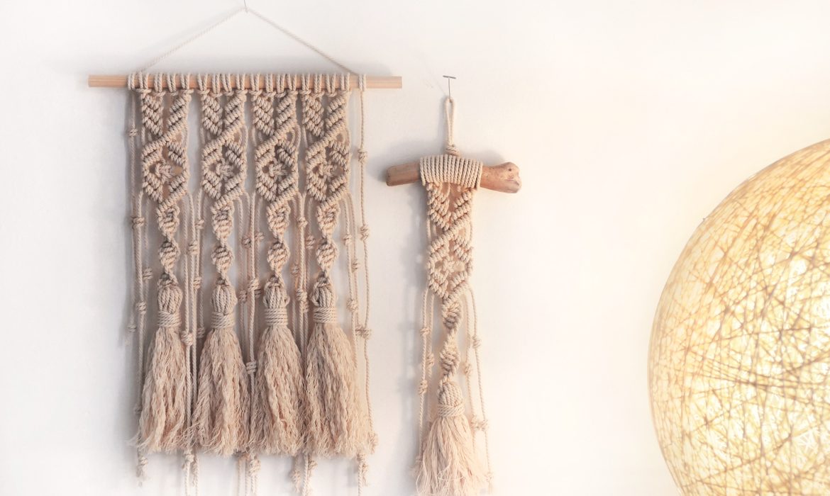 DIY Macrame Tassel Wall Hanging