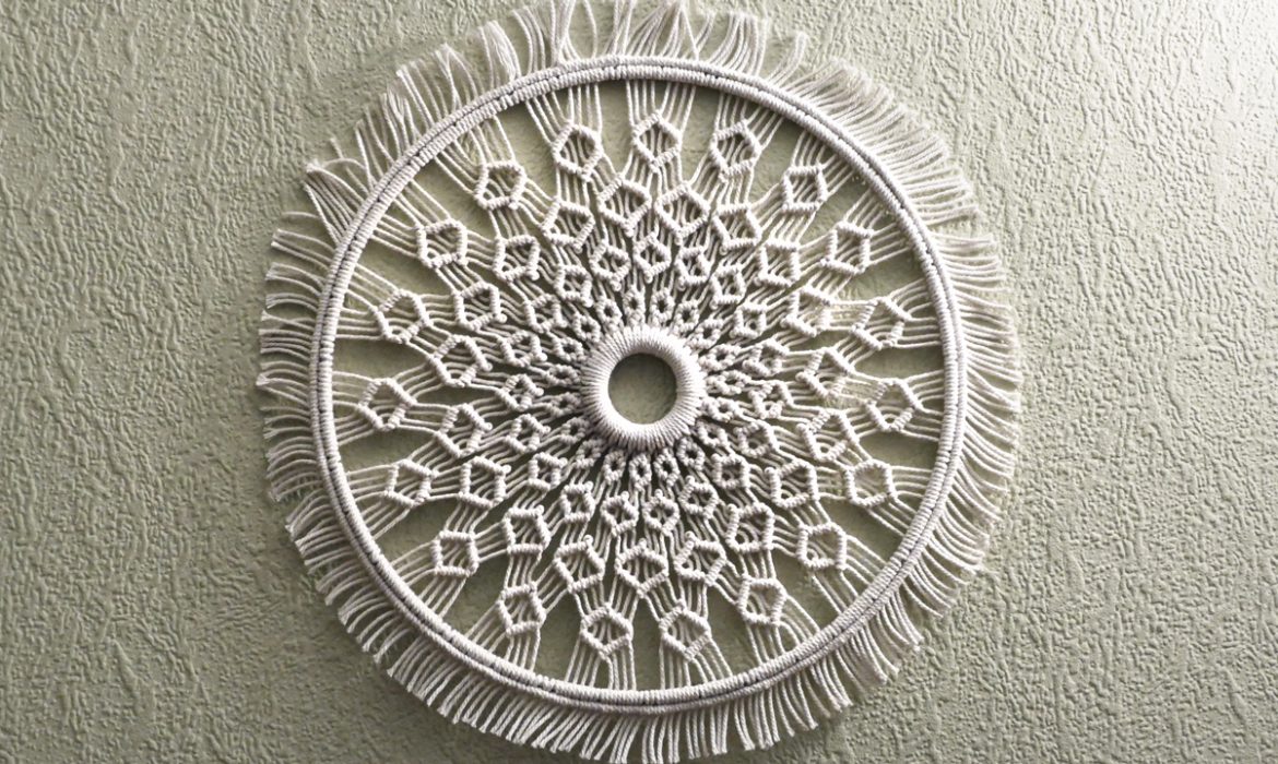 Macrame Circle Tutorial – Round Wall Hanging