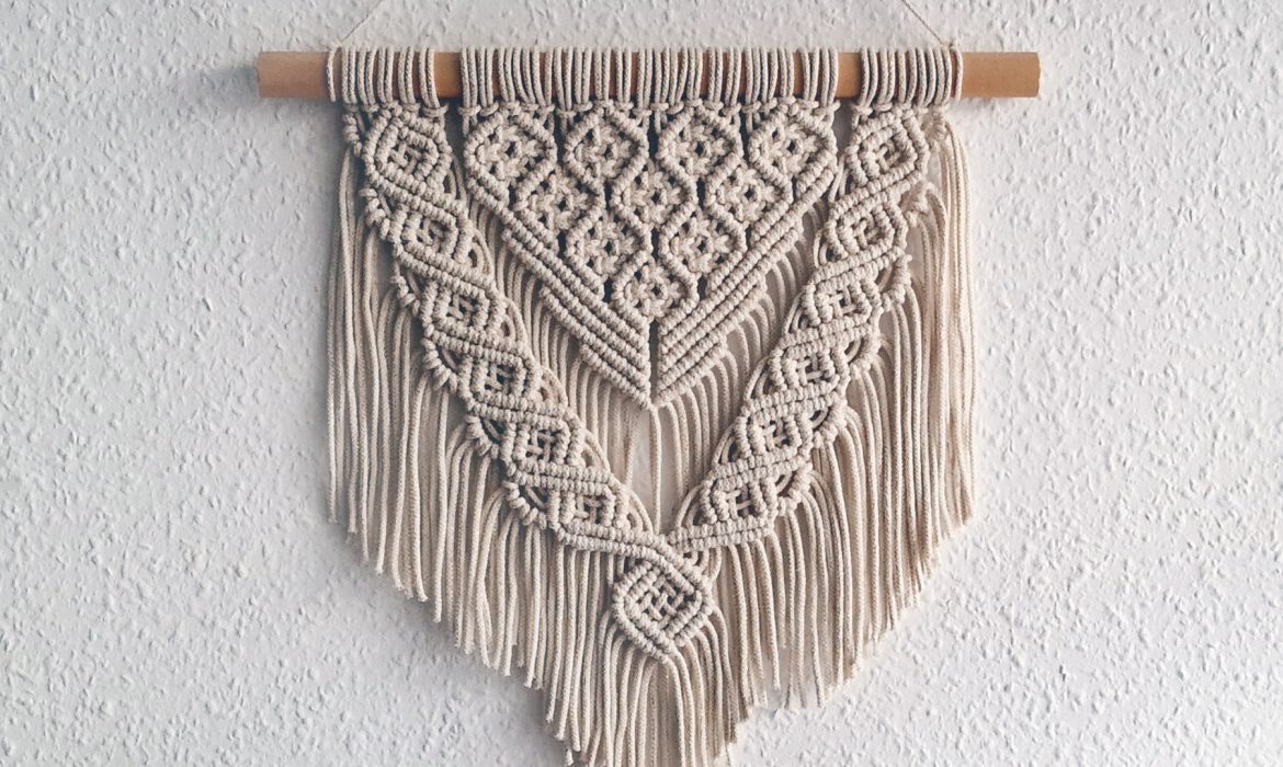 Macrame Wall Hanging DIY Boho Home Decor