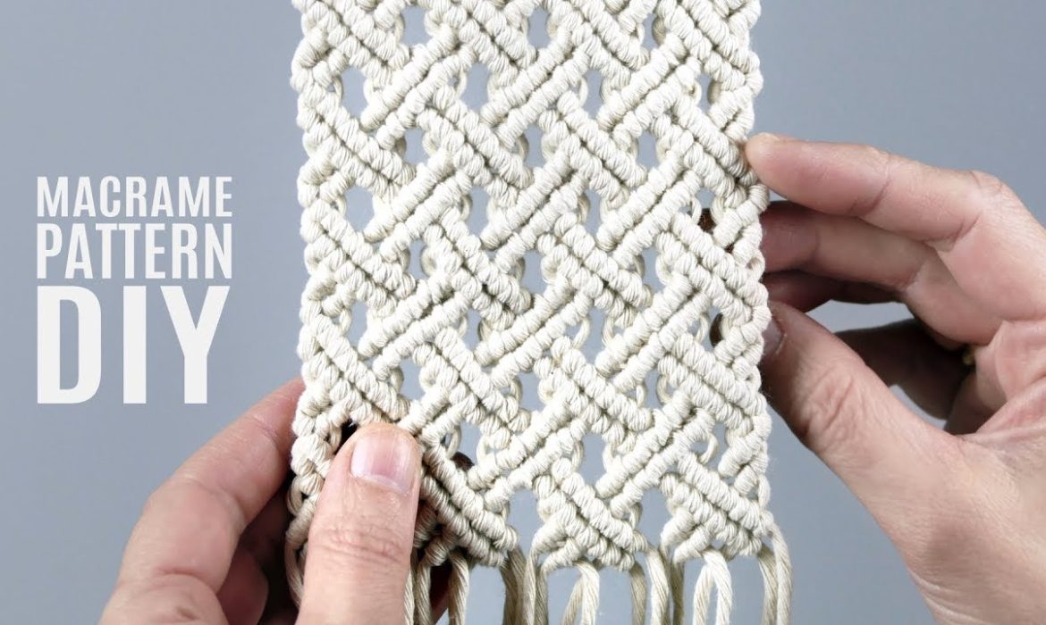 Macrame Basket Weave Pattern