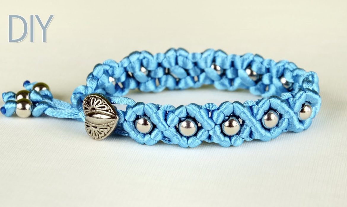 DIY Easy Wave Bracelet with Beads