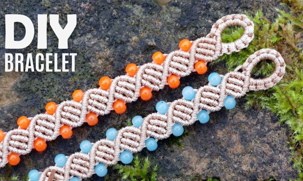 Double Helix DNA Bracelet Tutorial