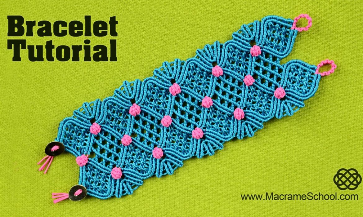 Macrame Cuff Bracelet Tutorial