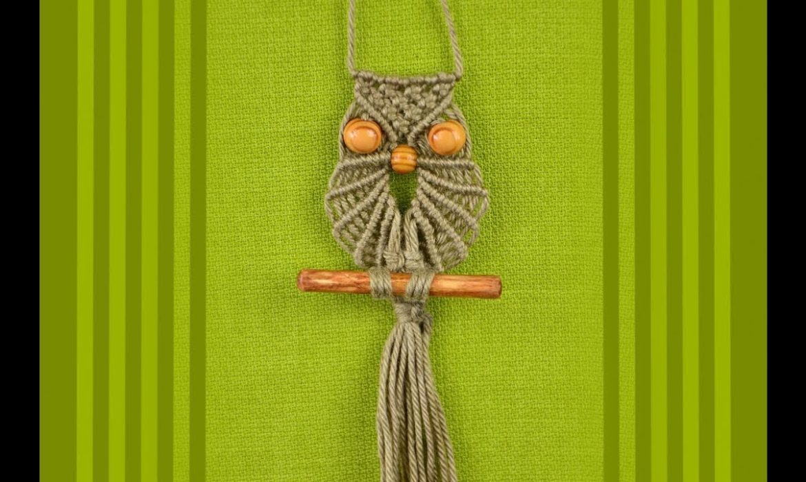 Macrame Owl / Makramee Eule / Búho