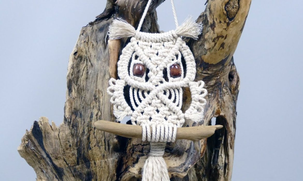 How to make Macrame Owl – Pictorial instructions