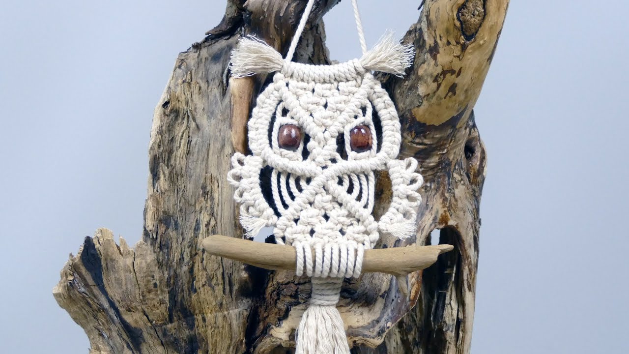 How to make Macrame Owl – Pictorial instructions