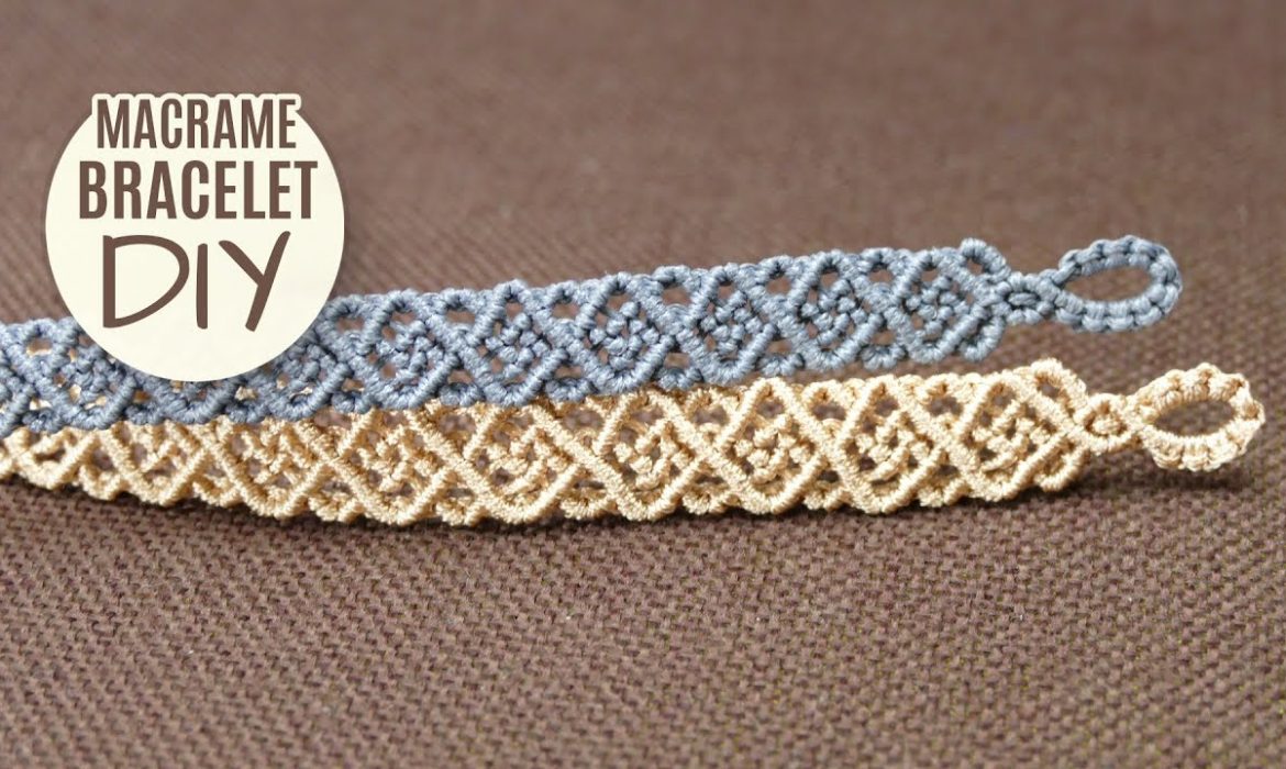 Unisex Squares Bracelet Tutorial