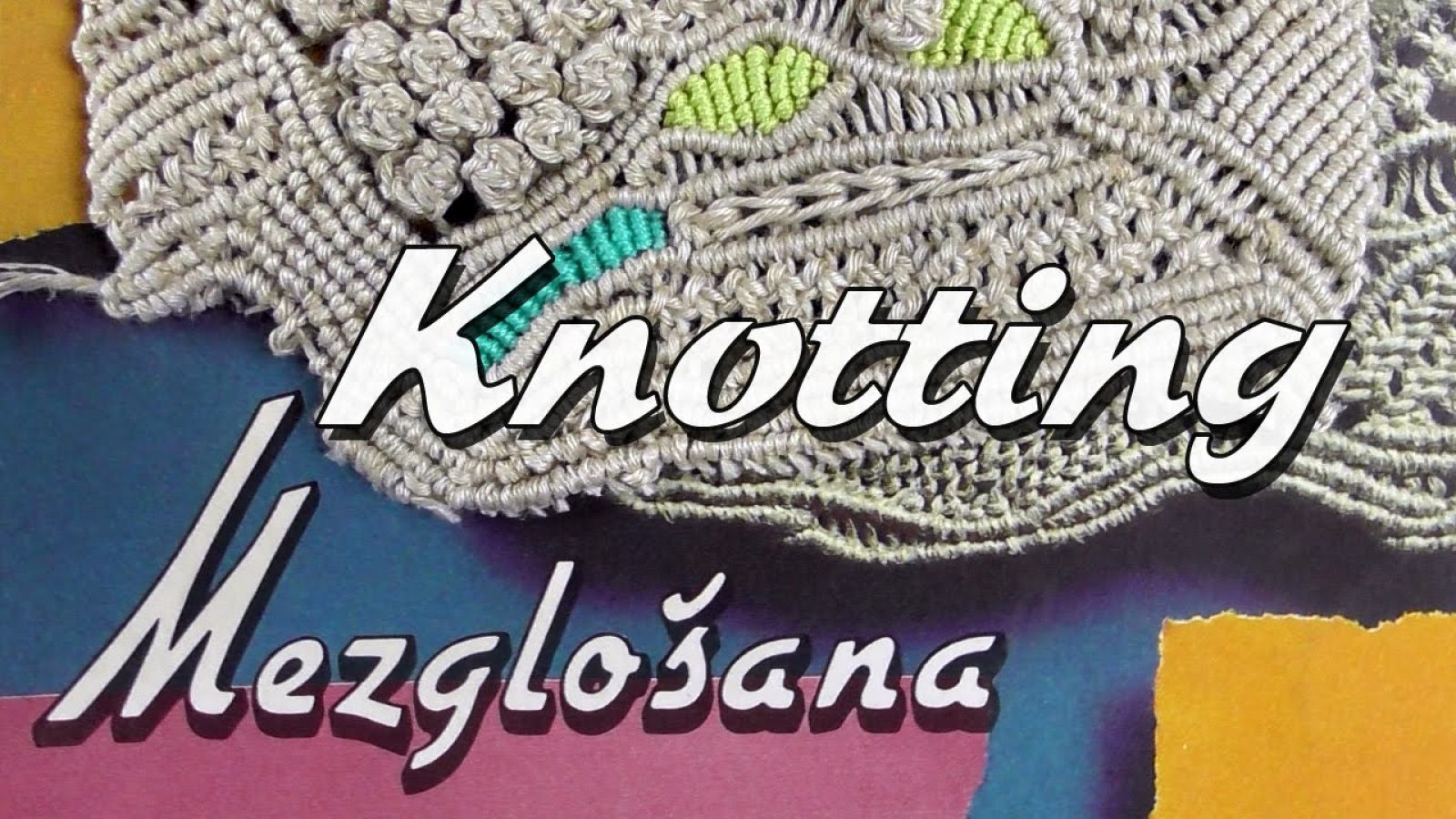 Knotting Book with Macrame Patterns