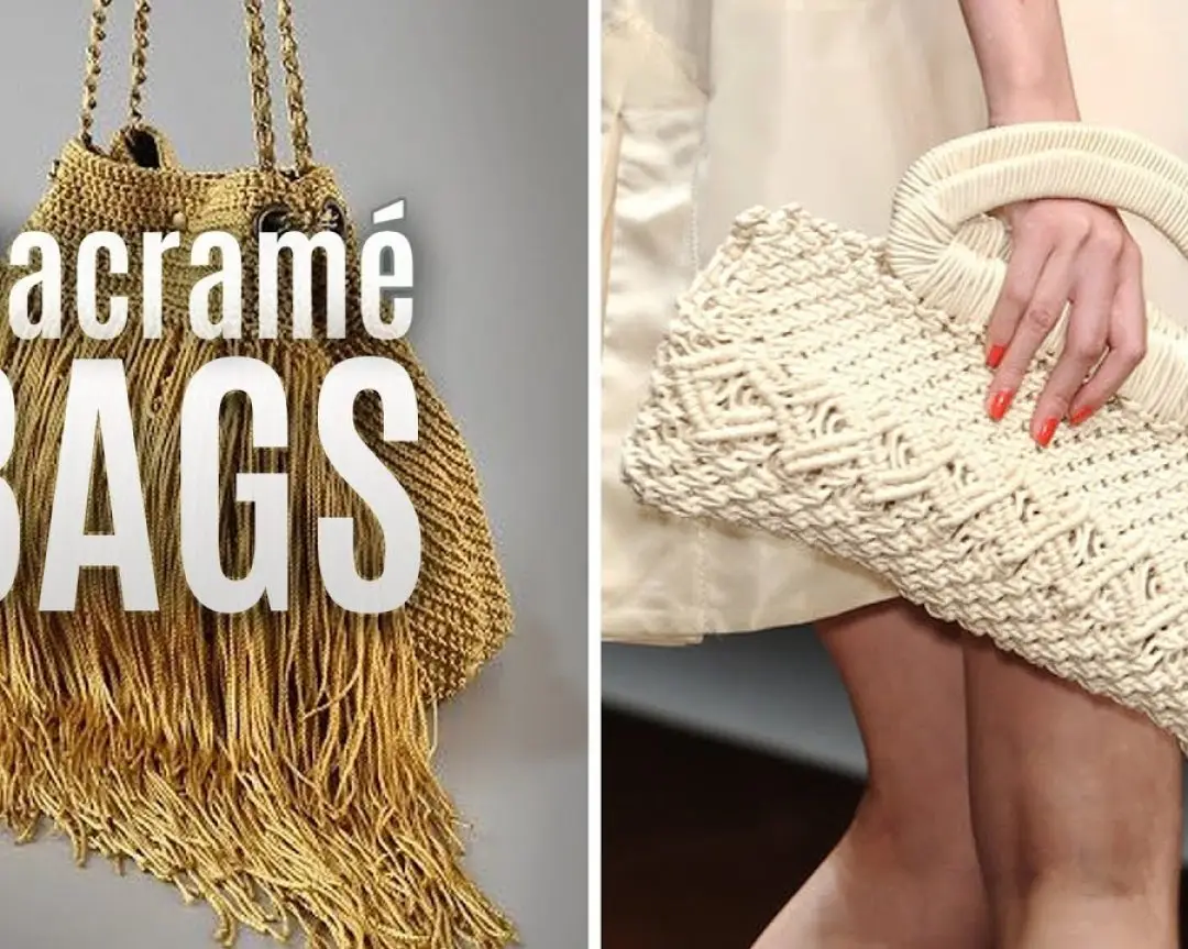Macramé Bags – Handbags, Purses, Clutches