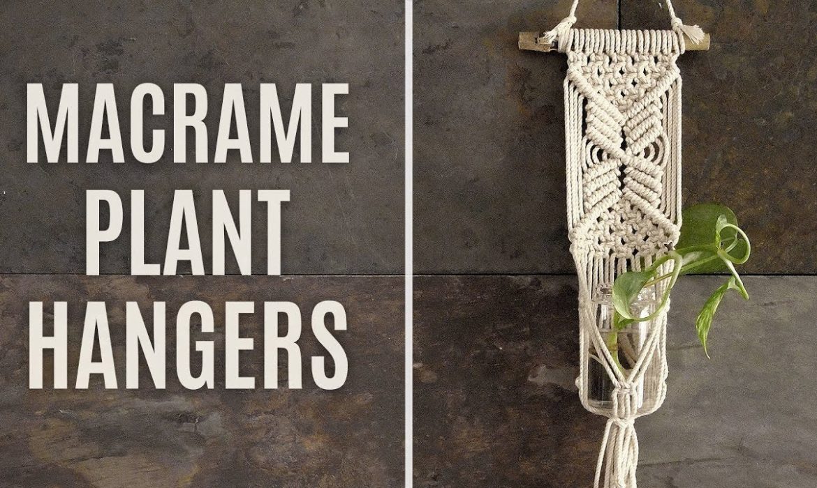 MACRAME PLANT HANGERS