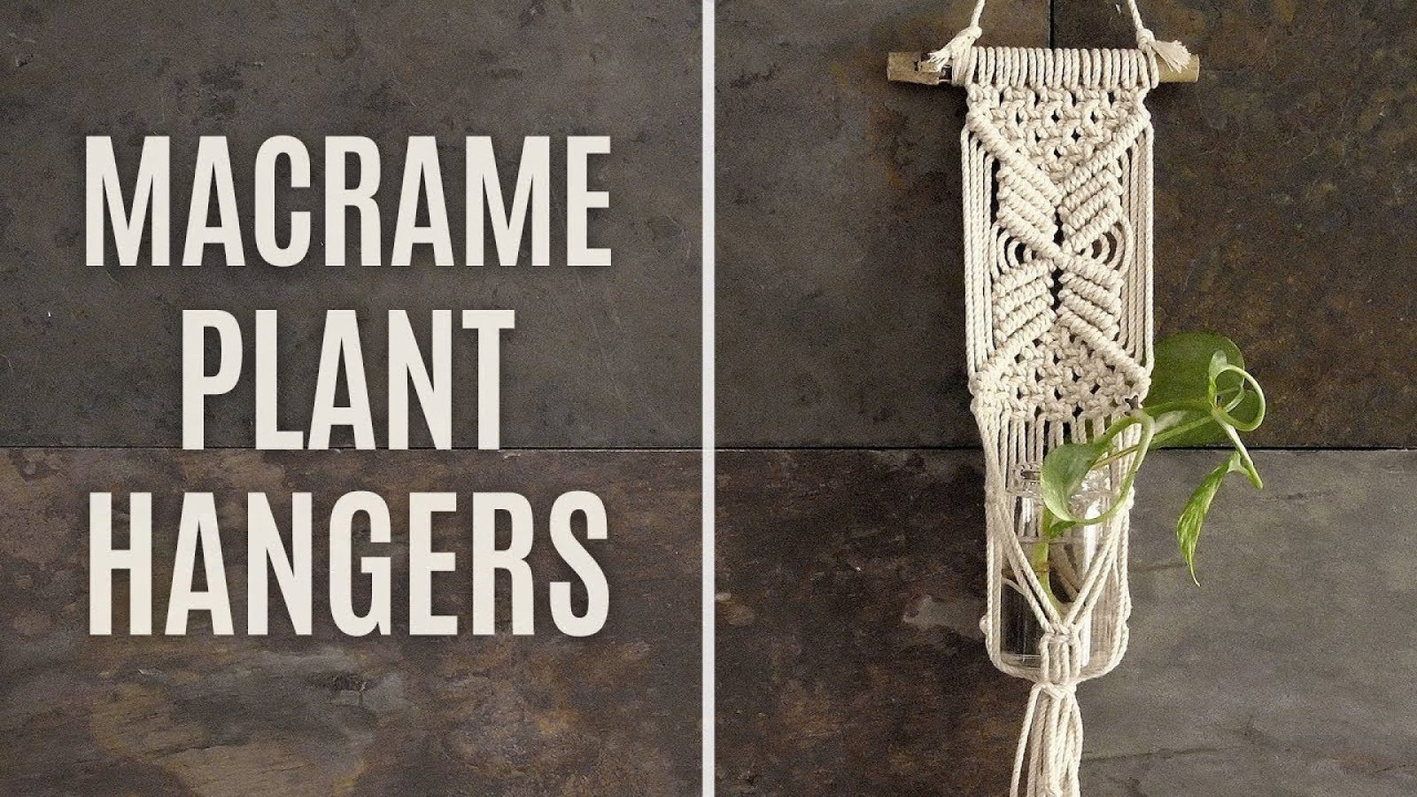 MACRAME PLANT HANGERS