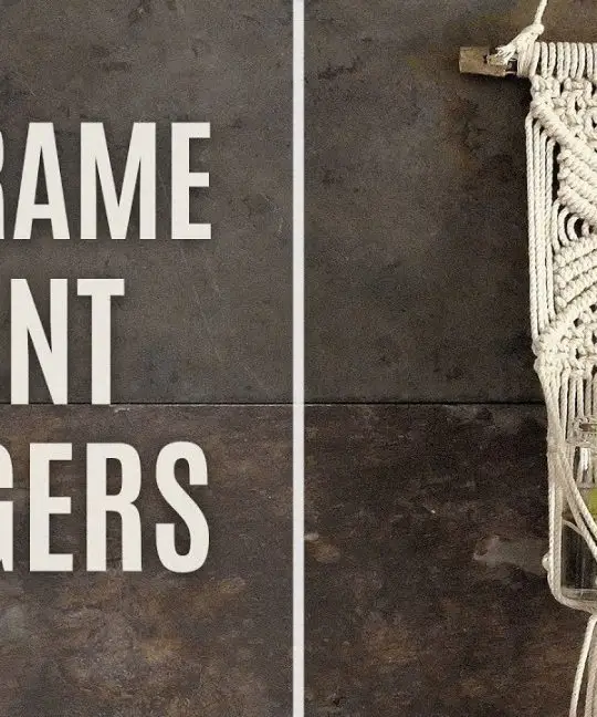 MACRAME PLANT HANGERS