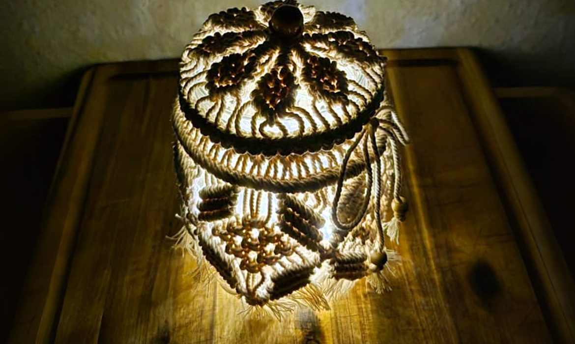 DIY Macrame Lantern with Lid | Charming Boho Decor Idea