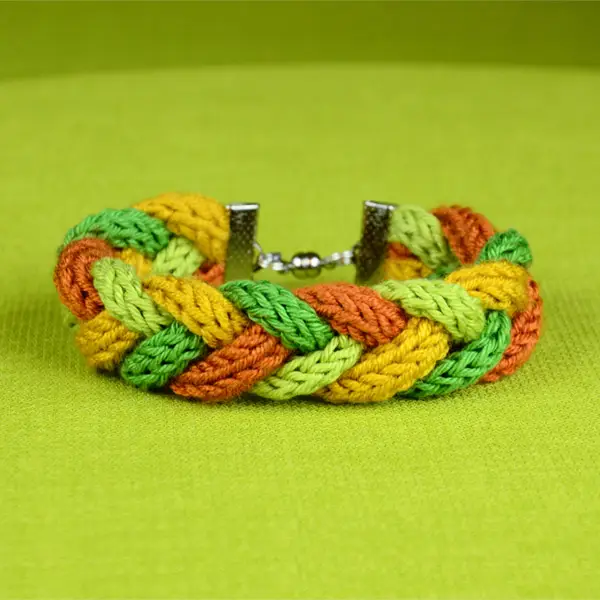 Braided bracelet - 4 strand braid -Soft bracelet