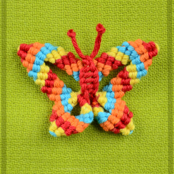 Macrame butterfly