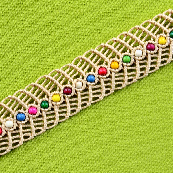 DIY Macrame Fishbone Bracelet