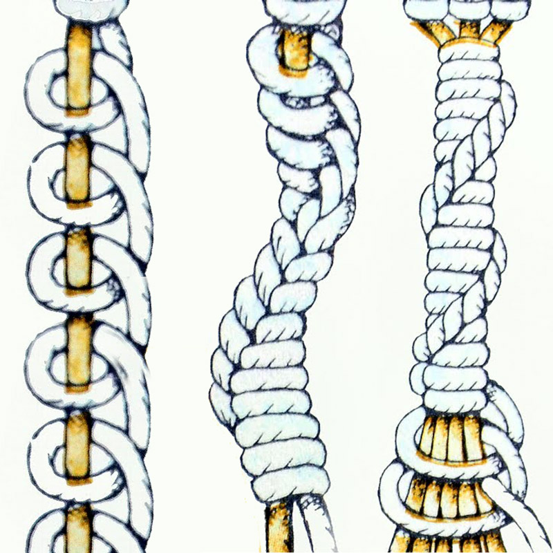 half hitch spiral