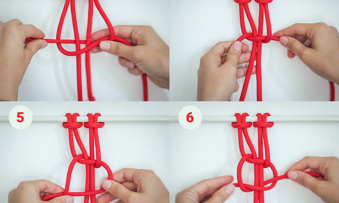 Square Knot instructions – Basic Macramé Knots