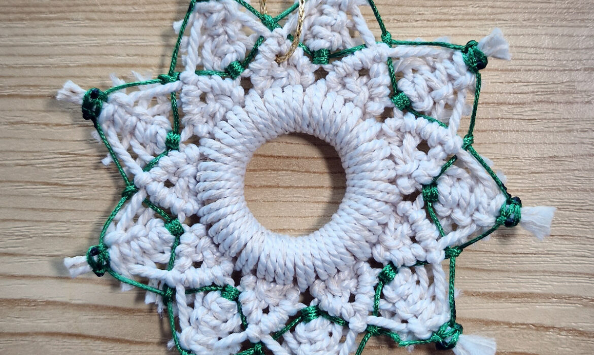 Macrame Snowflake Pattern