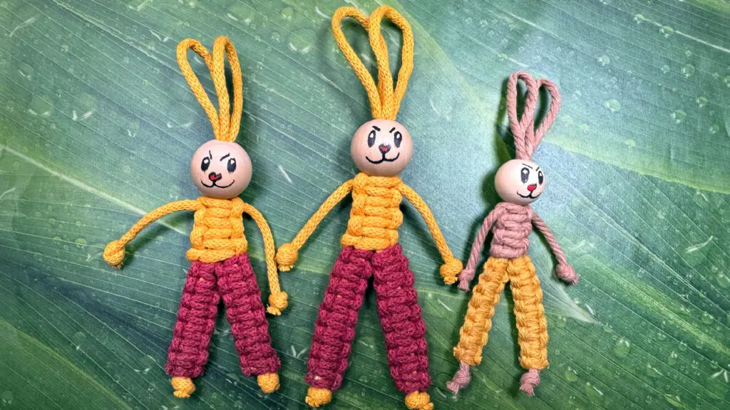 Macrame bunnies