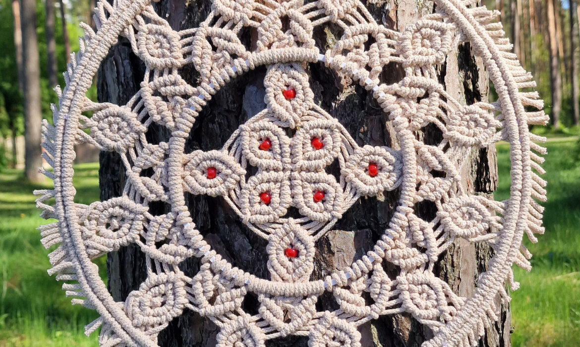 Macrame Mandala and Centerpiece Element Tutorial