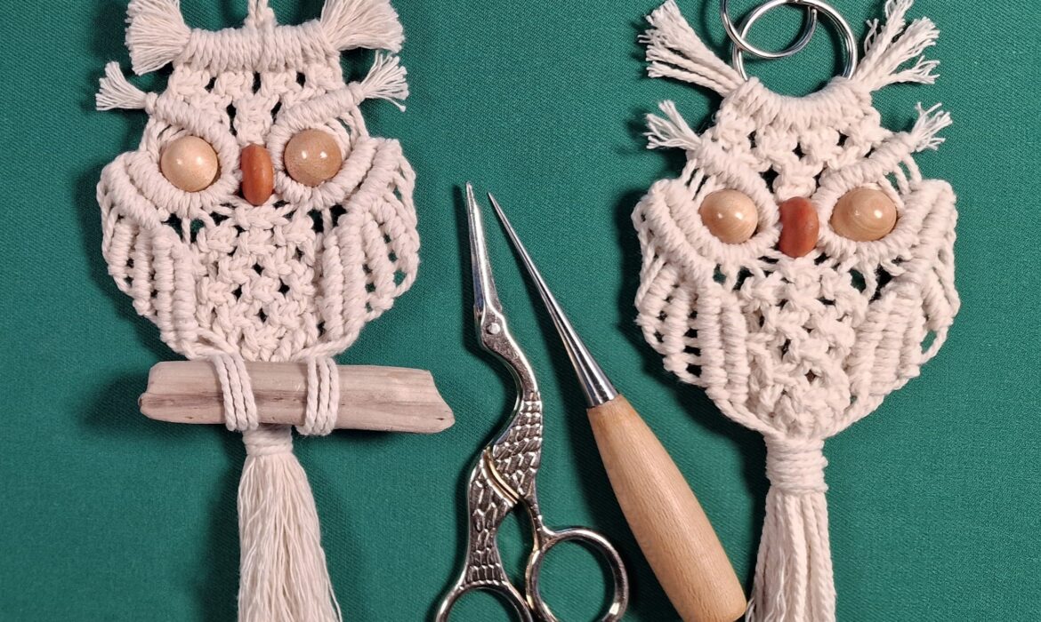 New Macrame Owl DIY